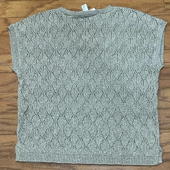 NWT WHBM White House Black Market Metallic Dolman Top Large - Picture 4 of 4